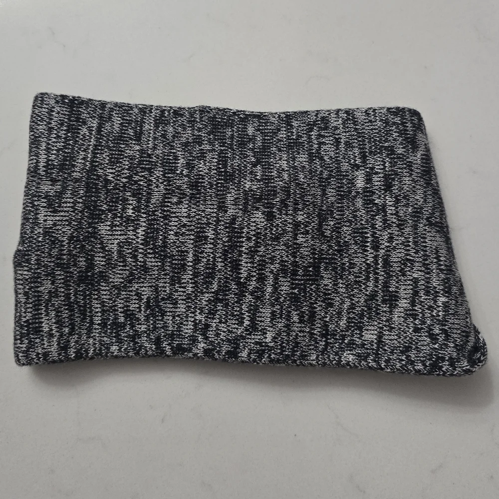 NEW Lululemon Mantra Twist Ear Warmer Heathered Black/ Heathered White